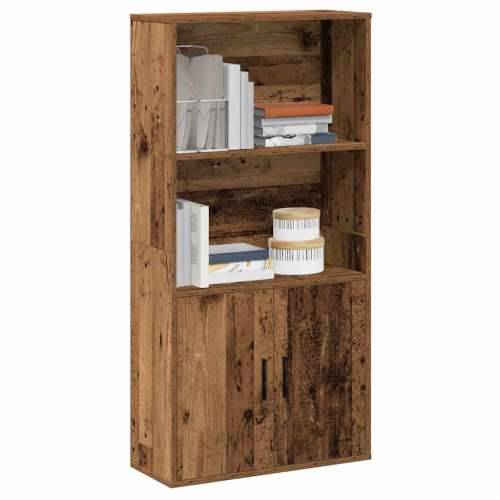 Regal za knjige boja starog drva 60x24x120 cm konstruirano drvo - Staro drvo 1 120 cm Cijena