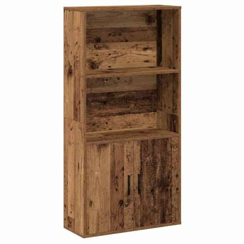 Regal za knjige boja starog drva 60x24x120 cm konstruirano drvo - Staro drvo 1 120 cm Cijena