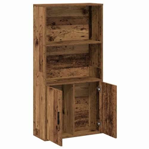 Regal za knjige boja starog drva 60x24x120 cm konstruirano drvo - Staro drvo 1 120 cm Cijena