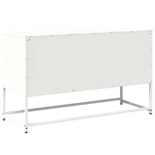 TV ormarić bijeli 100,5 x 39 x 60,5 cm čelični - Bijela 1 100.5 cm Cijena