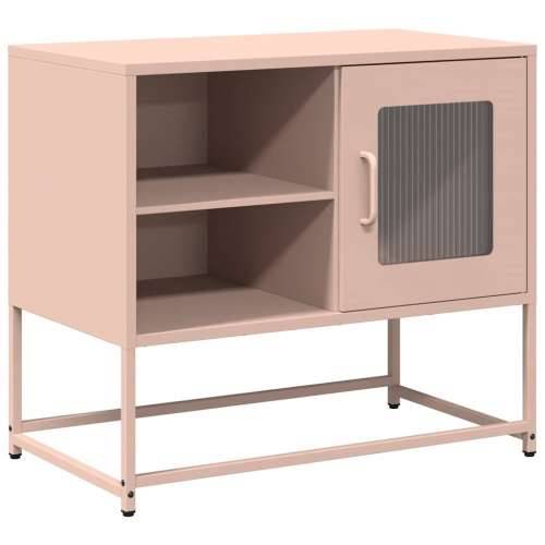 TV ormarić ružičasti 68 x 39 x 60,5 cm čelični - Ružičasta 1 68 cm Cijena