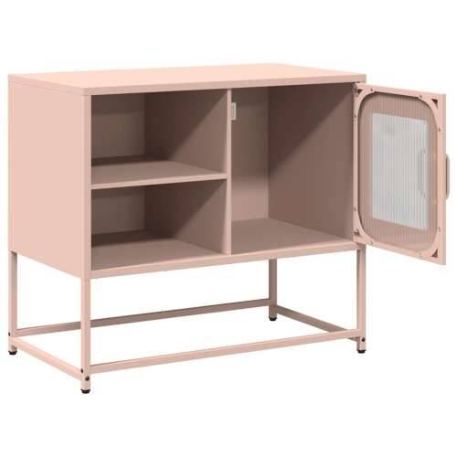TV ormarić ružičasti 68 x 39 x 60,5 cm čelični - Ružičasta 1 68 cm Cijena