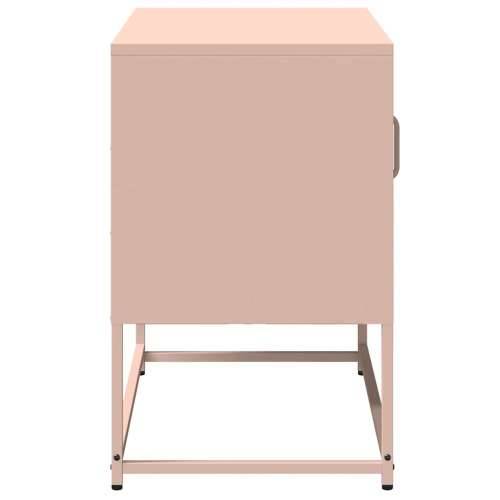 TV ormarić ružičasti 68 x 39 x 60,5 cm čelični - Ružičasta 1 68 cm Cijena