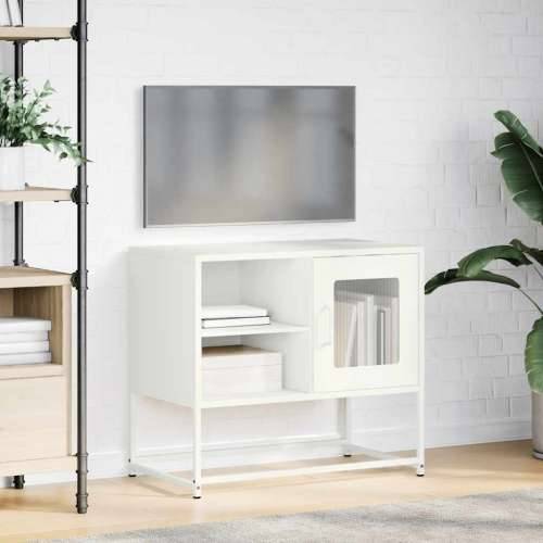 TV ormarić crni 68x39x60,5 cm bijeli - Bijela 1 68 cm Cijena