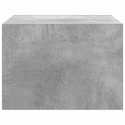 Zidni noćni ormarić s LED svjetlima siva boja betona - Beton siva 1 51 cm Cijena