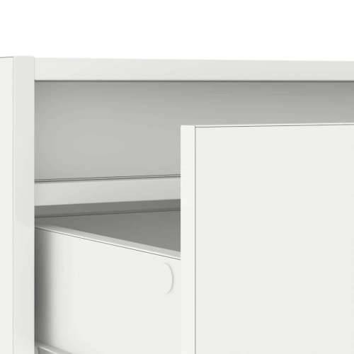 TV ormarić s LED svjetlima bijeli 75x35,5x25 cm - Bijela 1 75 cm Cijena