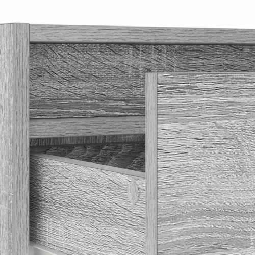 TV ormarić s LED svjetlima boja hrasta sonome 100X35,5x25 cm - Sivi hrast sonoma 1 100 cm Cijena