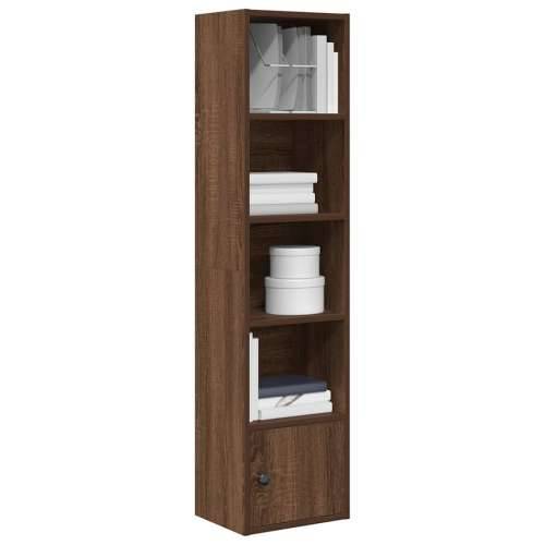 Regal za knjige boja hrasta 31x24x127 cm konstruirano drvo - Smeđi hrast 1 127 cm Cijena