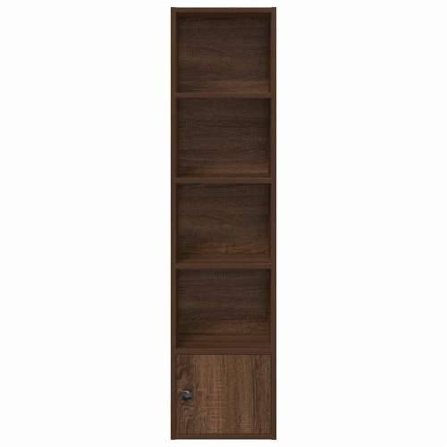 Regal za knjige boja hrasta 31x24x127 cm konstruirano drvo - Smeđi hrast 1 127 cm Cijena