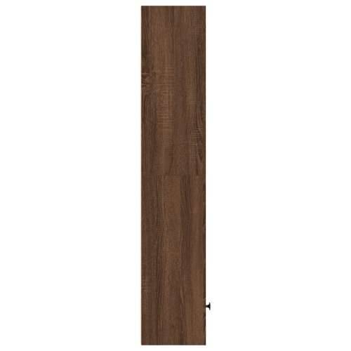Regal za knjige boja hrasta 31x24x127 cm konstruirano drvo - Smeđi hrast 1 127 cm Cijena