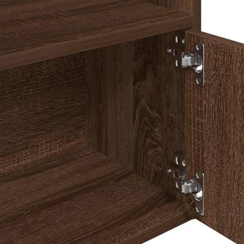 Regal za knjige boja hrasta 31x24x127 cm konstruirano drvo - Smeđi hrast 1 127 cm Cijena