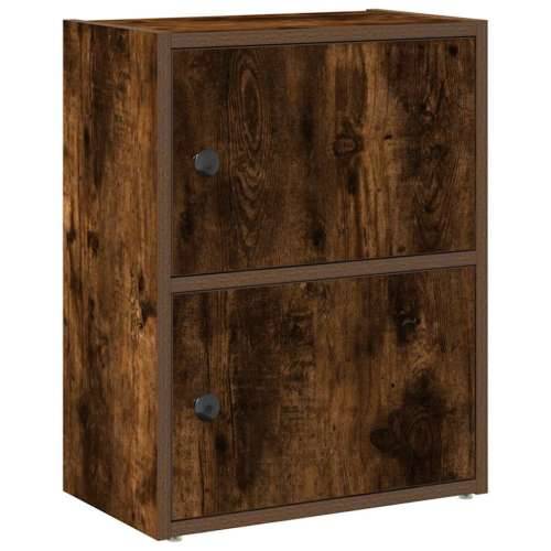 Regal za knjige boja hrasta 40x24x52 cm od konstruiranog drva - Dimljeni hrast 1 52 cm Cijena
