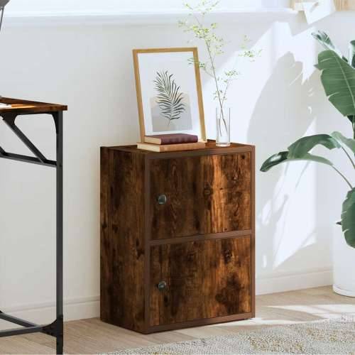 Regal za knjige boja hrasta 40x24x52 cm od konstruiranog drva - Dimljeni hrast 1 52 cm Cijena