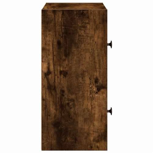 Regal za knjige boja hrasta 40x24x52 cm od konstruiranog drva - Dimljeni hrast 1 52 cm Cijena