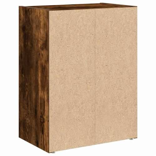 Regal za knjige boja hrasta 40x24x52 cm od konstruiranog drva - Dimljeni hrast 1 52 cm Cijena