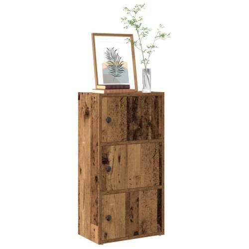 Regal za knjige boja starog drva 40x24x77 cm konstruirano drvo - Staro drvo 1 77 cm Cijena