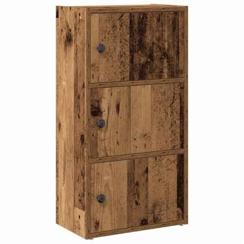 Regal za knjige boja starog drva 40x24x77 cm konstruirano drvo - Staro drvo 1 77 cm Cijena