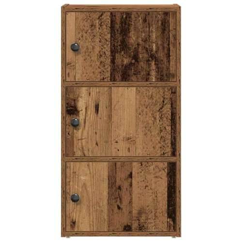Regal za knjige boja starog drva 40x24x77 cm konstruirano drvo - Staro drvo 1 77 cm Cijena