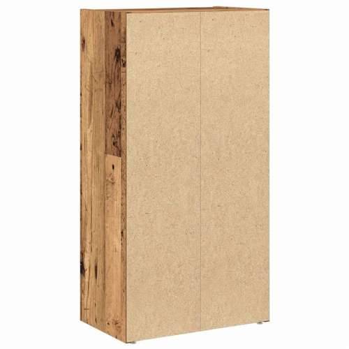 Regal za knjige boja starog drva 40x24x77 cm konstruirano drvo - Staro drvo 1 77 cm Cijena