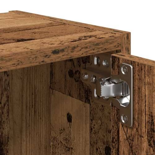 Regal za knjige boja starog drva 40x24x77 cm konstruirano drvo - Staro drvo 1 77 cm Cijena