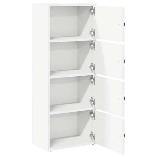 Regal za knjige bijeli 40x24x102 cm konstruirano drvo - Bijela 1 102 cm Cijena