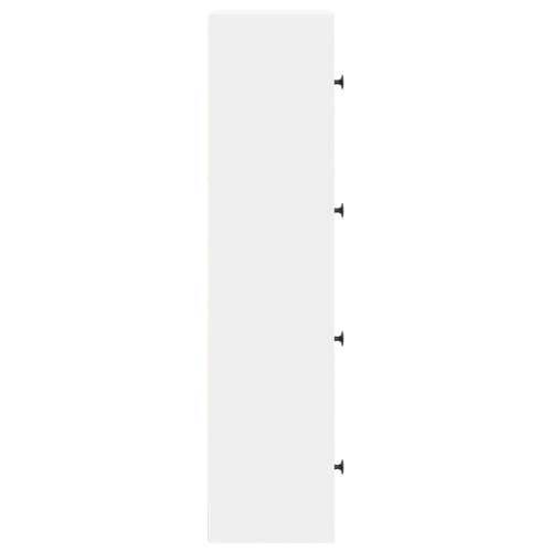 Regal za knjige bijeli 40x24x102 cm konstruirano drvo - Bijela 1 102 cm Cijena