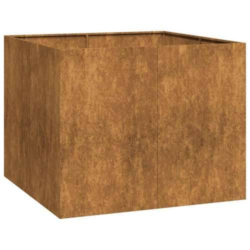 Sadilica boja hrđe 100x100x80 cm od pohabanog čelika - Otporni čelik 100 x 100 x 80 cm 1 Cijena