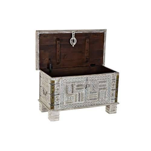 Škrinja DKD Home Decor Metal Drvo Manga 80 x 40 x 45 cm Cijena