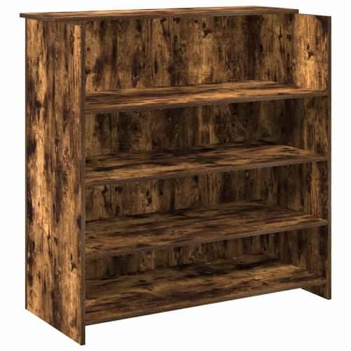 Recepcijski stol 100x50x103,5 cm od konstruiranog drva - Dimljeni hrast 100 x 50 x 103.5 cm Cijena