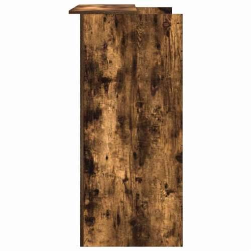 Recepcijski stol 100x50x103,5 cm od konstruiranog drva - Dimljeni hrast 100 x 50 x 103.5 cm Cijena