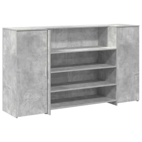 Recepcijski stol 180x50x103,5 cm konstruiranog drva - Beton siva 180 x 50 x 103.5 cm Cijena