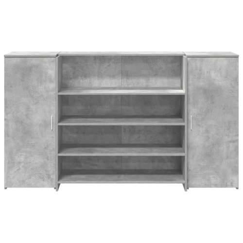 Recepcijski stol 180x50x103,5 cm konstruiranog drva - Beton siva 180 x 50 x 103.5 cm Cijena