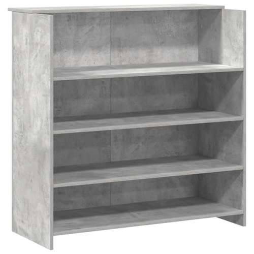 Recepcijski stol 180x50x103,5 cm konstruiranog drva - Beton siva 180 x 50 x 103.5 cm Cijena