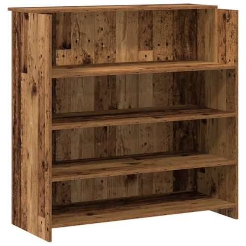 Recepcijski stol 200x50x103,5 cm od konstruiranog drva - Staro drvo 200 x 50 x 103.5 cm Cijena