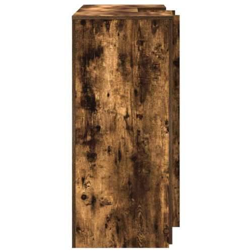 Recepcijski stol 135x50x103,5 cm od konstruiranog drva - Dimljeni hrast 135 x 50 x 103.5 cm Cijena