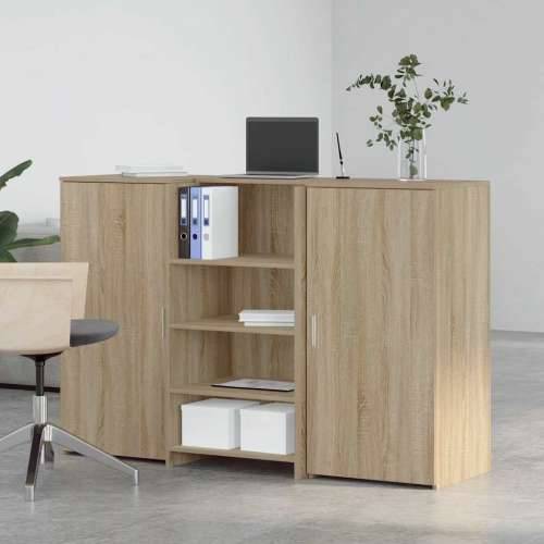 Recepcijski stol 155x50x103,5 cm od konstruiranog drva - sonoma hrast 155 x 50 x 103.5 cm Cijena