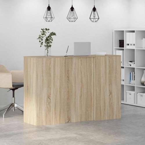Recepcijski stol 155x50x103,5 cm od konstruiranog drva - sonoma hrast 155 x 50 x 103.5 cm Cijena