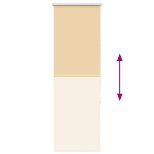 Rolo zavjesa Blackout Bež 55x150 cm Širina tkanine 50,7 cm - Bež 150 cm 55 cm Cijena