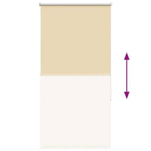 Rolo zavjesa Blackout Bež 80x150 cm Širina tkanine 75,7 cm - Bež 150 cm 80 cm Cijena