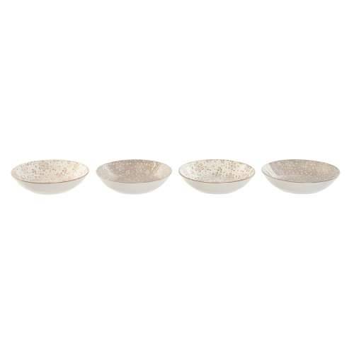 Set tanjura Home ESPRIT Smeđa Bež Porculan 20 x 20 x 4 cm Cijena