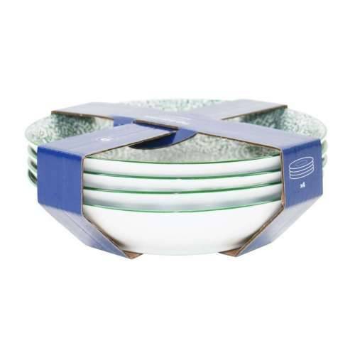 Set tanjura Home ESPRIT Smeđa Bež Porculan 20 x 20 x 4 cm Cijena