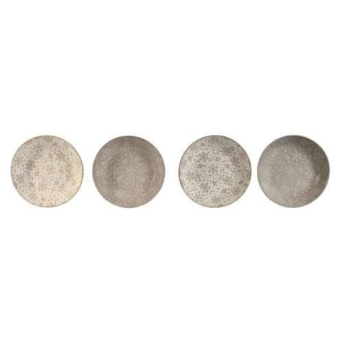 Set tanjura Home ESPRIT Smeđa Bež Porculan 20 x 20 x 4 cm Cijena