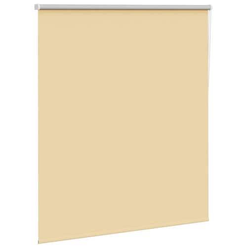 Rolo zavjesa Blackout Bež 125x175 cm Širina tkanine 121,6 cm - Bež 175 cm 125 cm Cijena