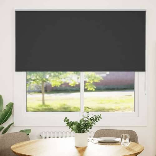Rolo zavjesa Blackout Black 155x130 cm Širina tkanine 151,6 cm - Crna 155 cm 130 cm Cijena
