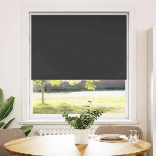 Rolo zavjesa Blackout Black 95x175 cm Širina tkanine 90,7 cm - Crna 95 cm 175 cm Cijena