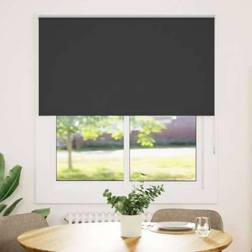 Rolo zavjesa Blackout Black 120x175 cm Širina tkanine 116,6 cm - Crna 120 cm 175 cm Cijena