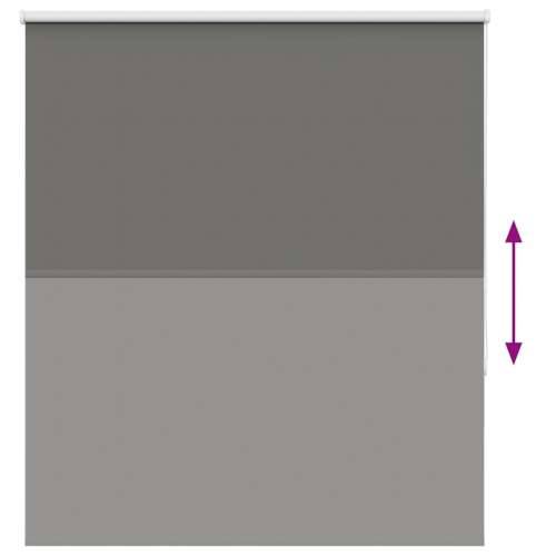 Rolo zavjesa Blackout siva 125x150 cm Širina tkanine 121,6 cm - Siva 125 cm 150 cm Cijena