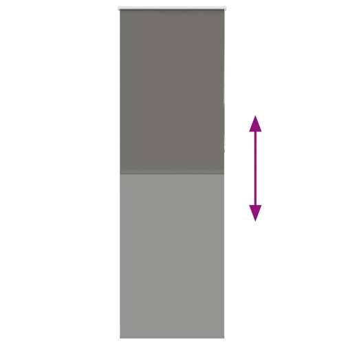 Rolo zavjesa Blackout siva 65x210 cm Širina tkanine 60,7 cm - Siva 65 cm 210 cm Cijena