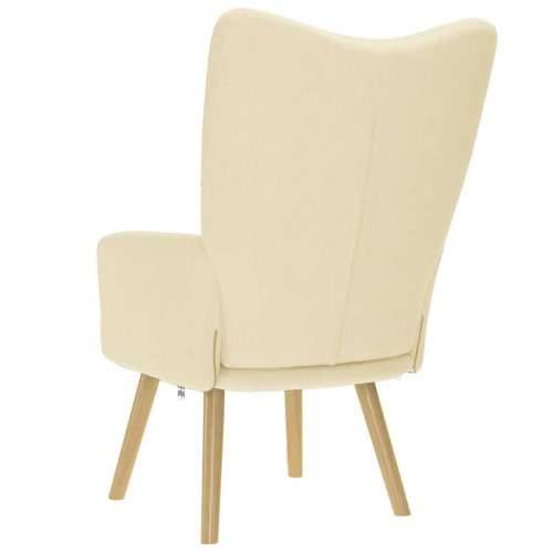 Stolica za opuštanje od tkanine krem - Krema 1 without stool Cijena
