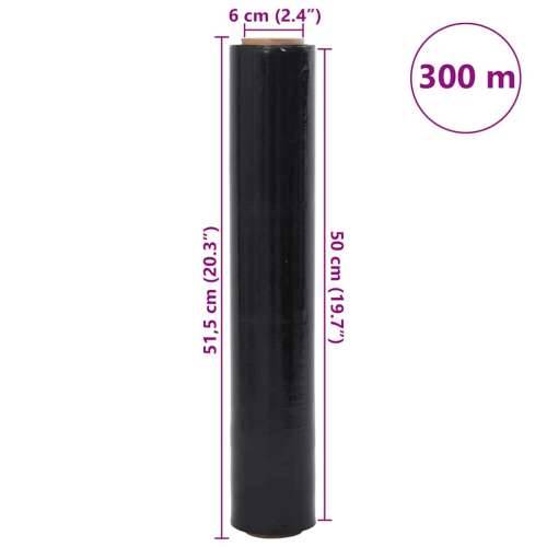rastezljiva folija 2 kom crna 30 μm 50 cm x 300 m - Crna 50 cm x 300 m 2 Cijena